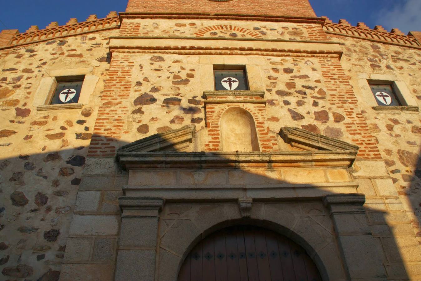 Detalle de la fachada de la Iglesia de San Martín