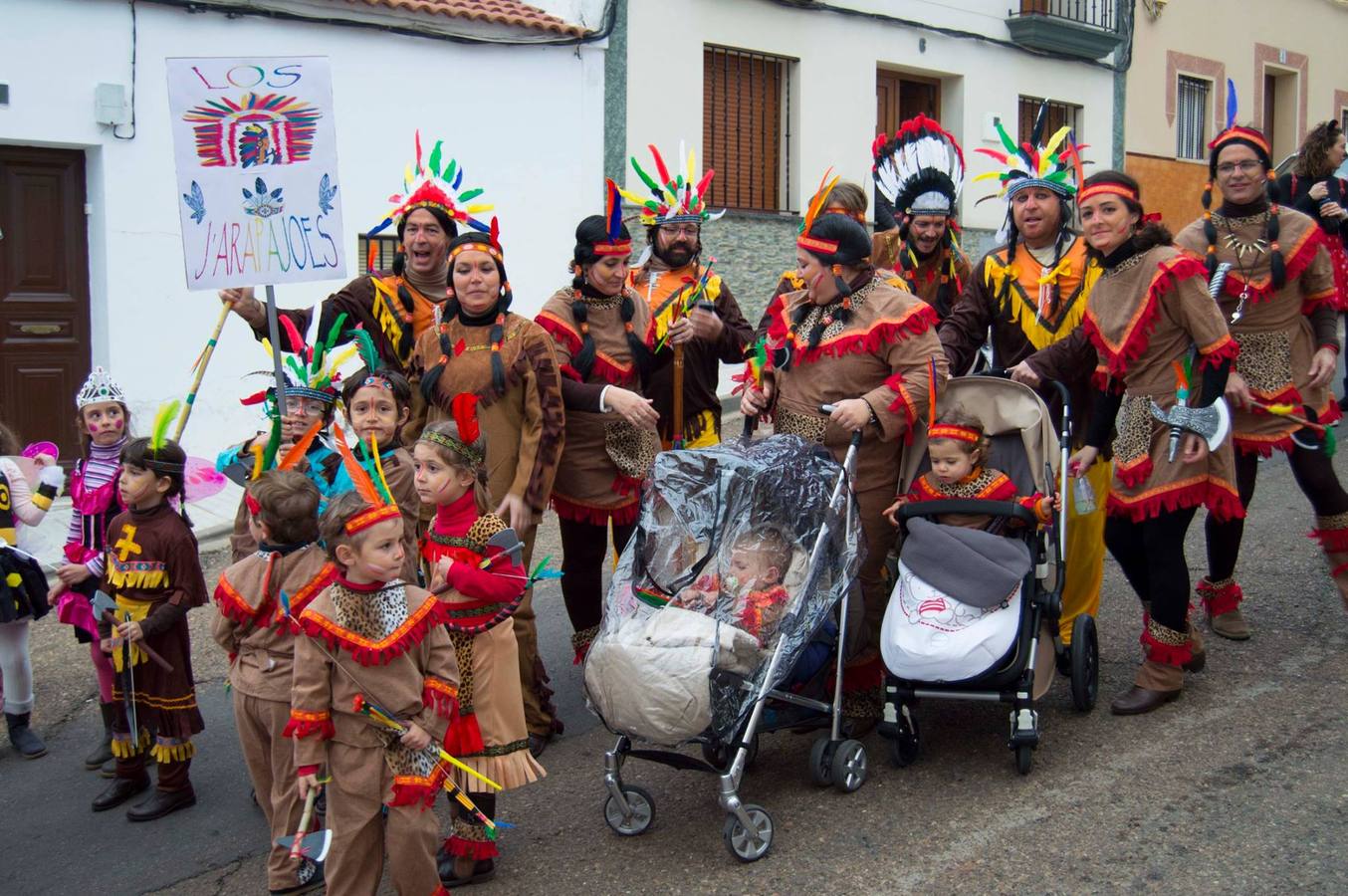Uno de los grupos participantes en el desfile del año pasado