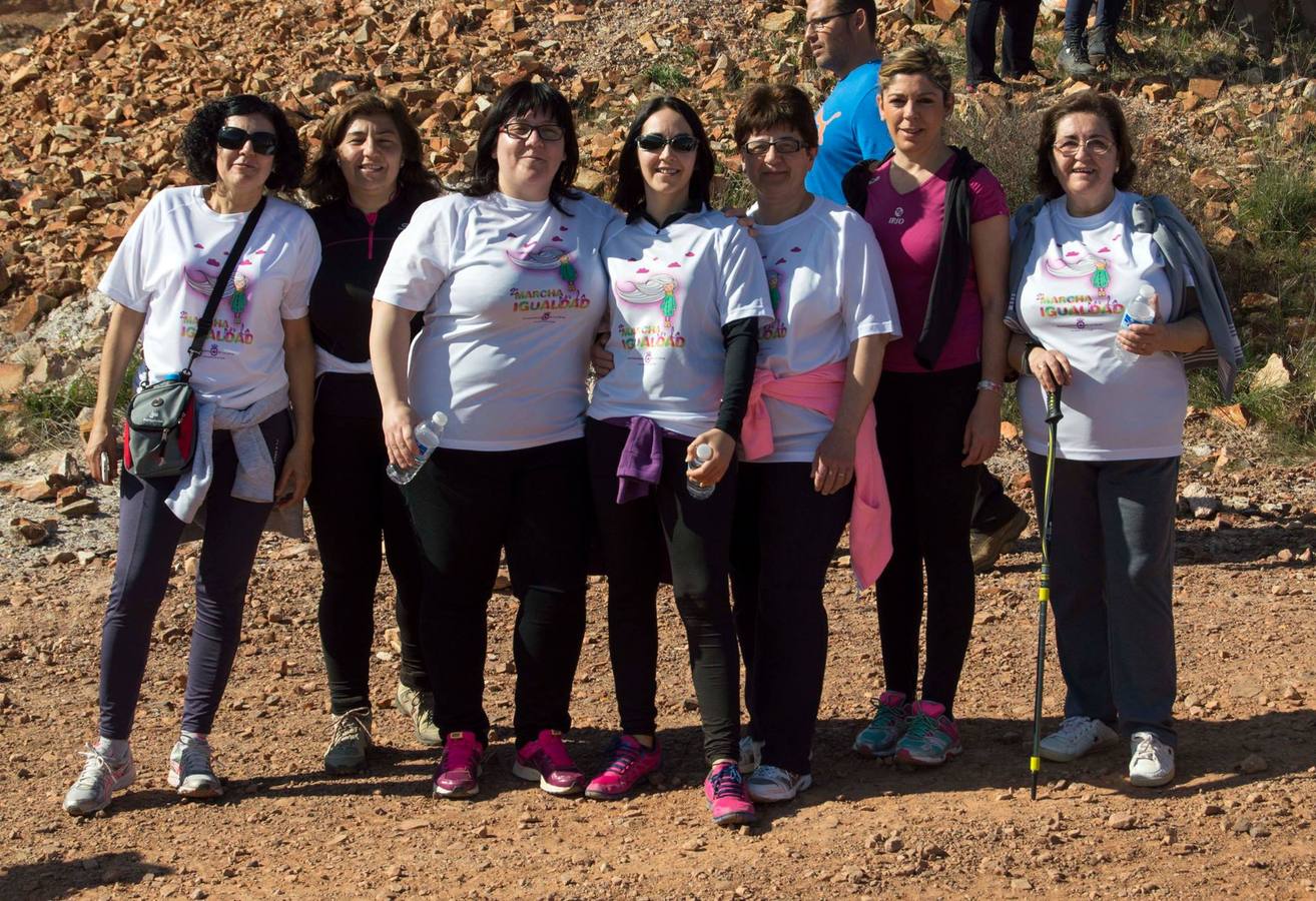 Algunas participantes en la marcha del año pasado