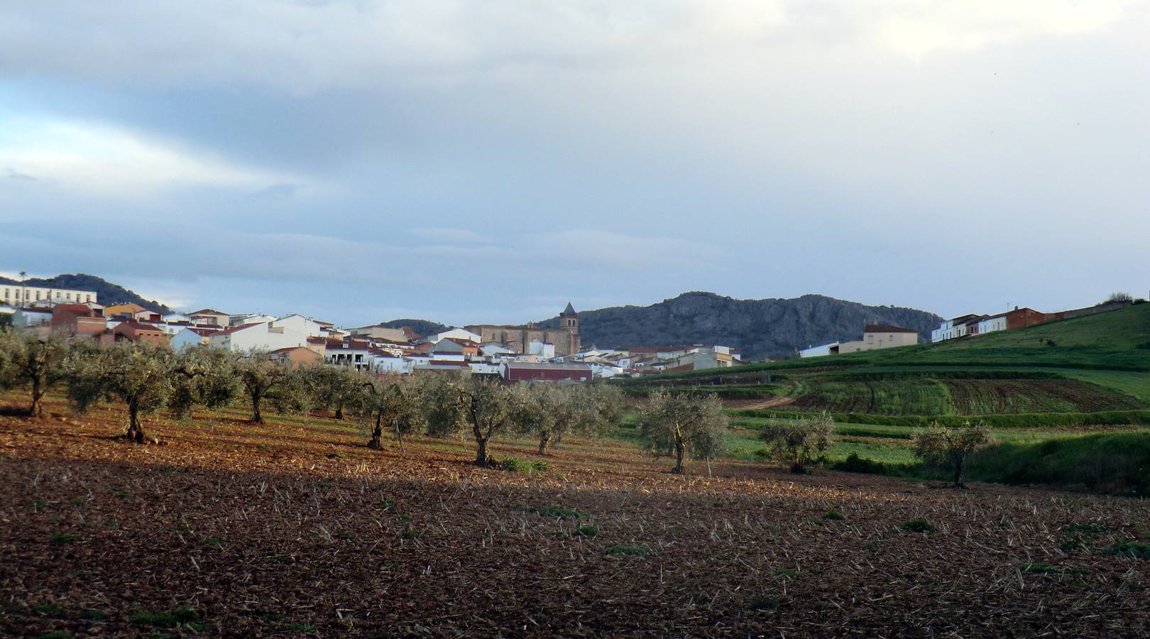 Vista panorámica de La Zarza