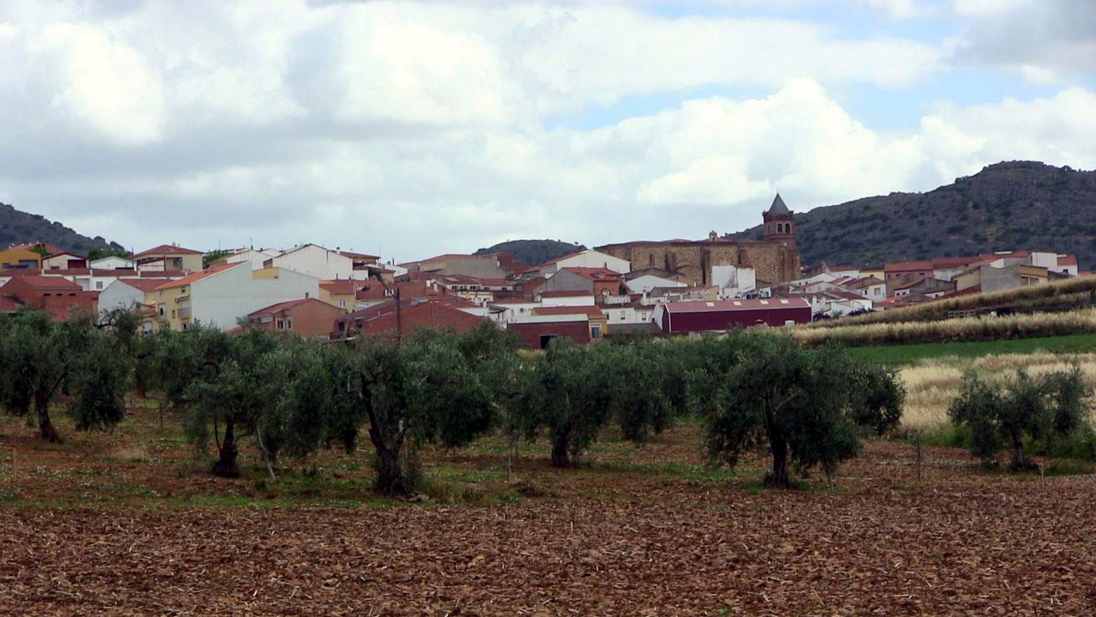 Vista panorámica de La Zarza