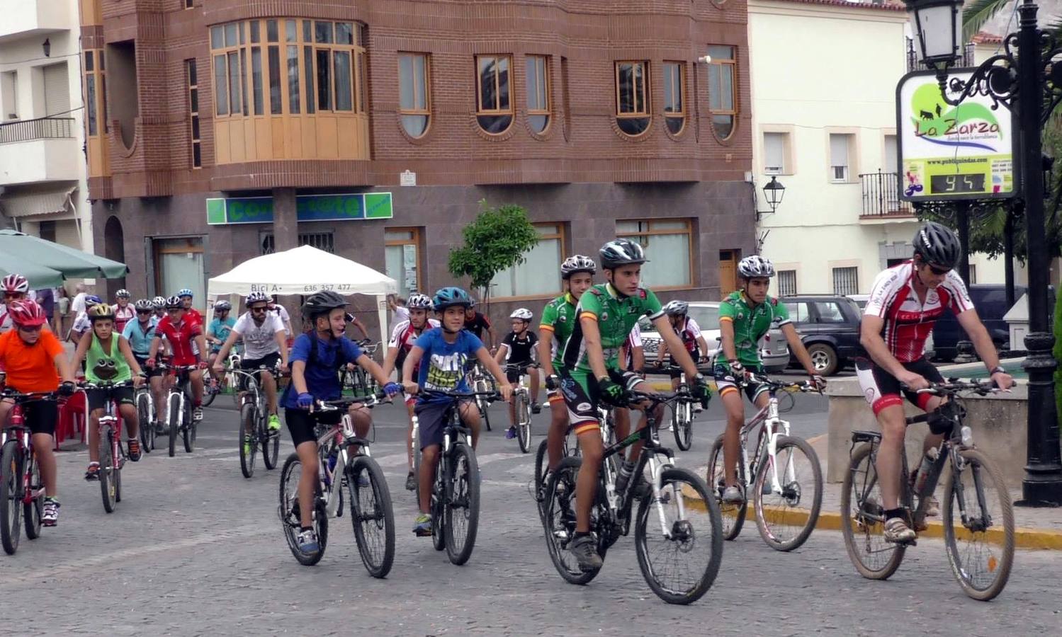 Participantes en la ruta del año pasado
