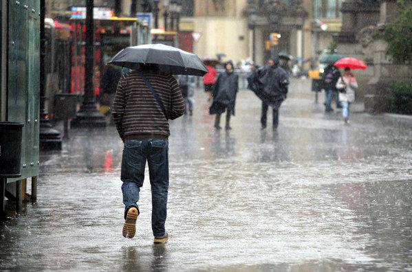 La lluvia hara acto de presencia