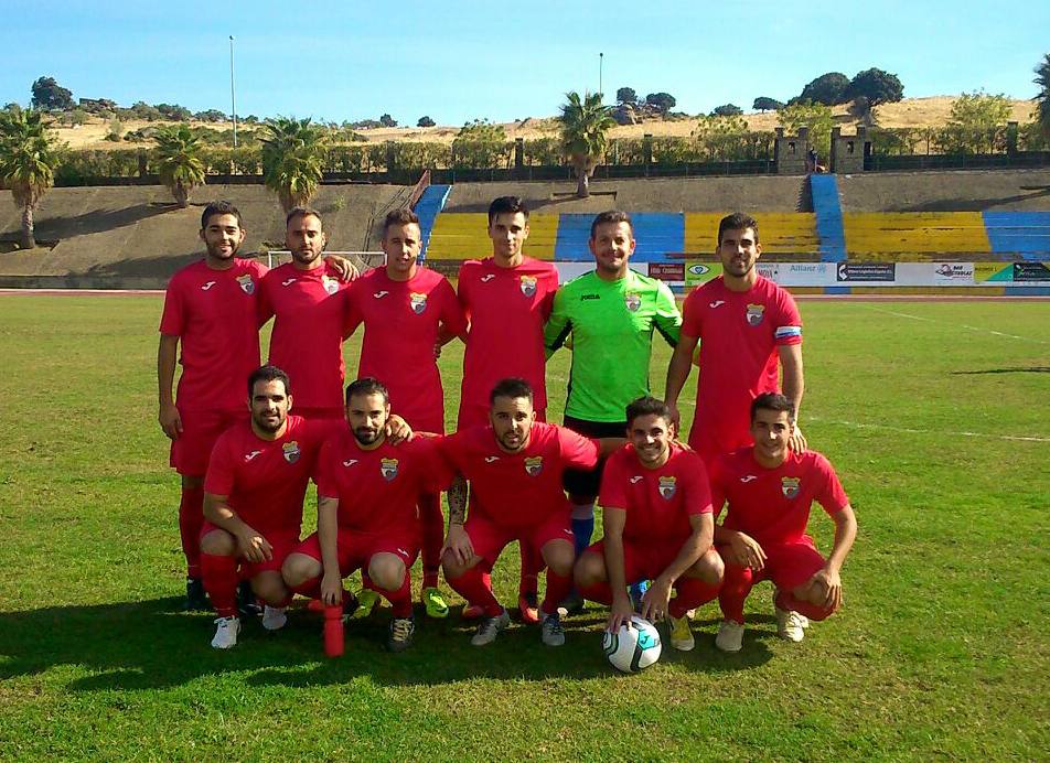 Alineación inicial del CD Zarceño en Monesterio