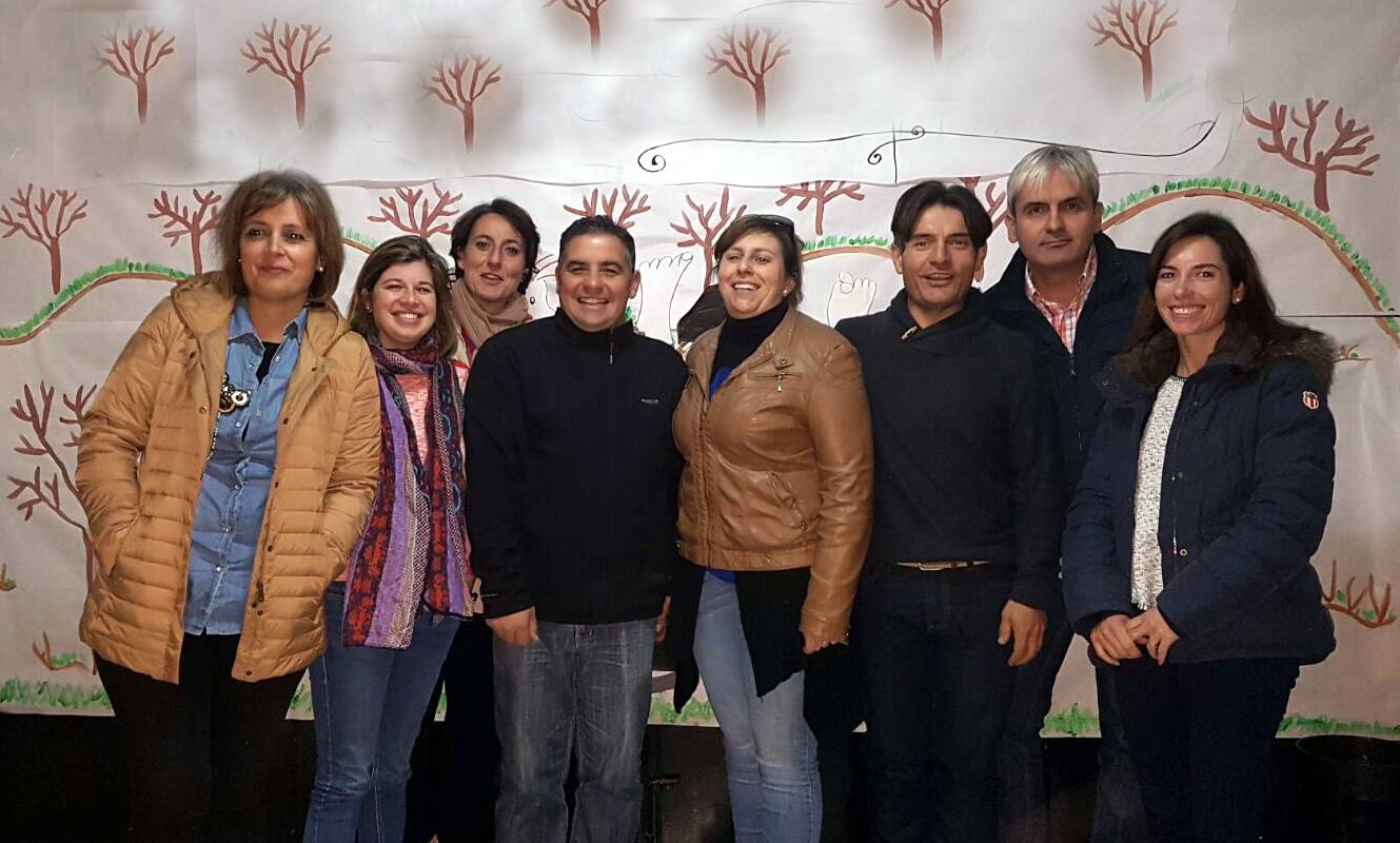 Algunos miembros de la junta directiva