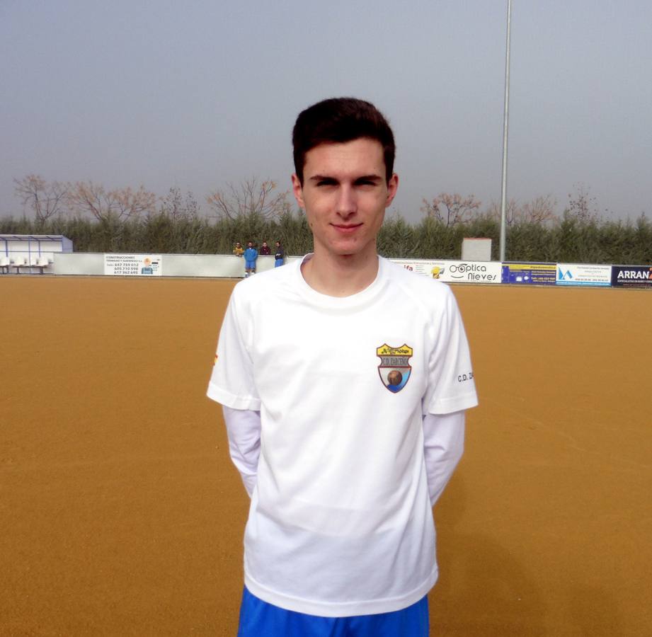 Sergio Sánchez, autor del gol de la victoria en Bienvenida
