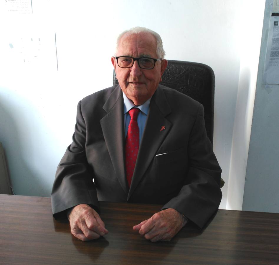 Martín Sánchez Trinidad, un juez de paz con 90 años