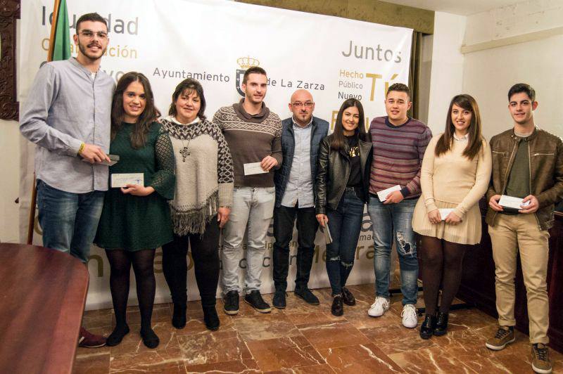 Estudiantes becados en una convocatoria anterior