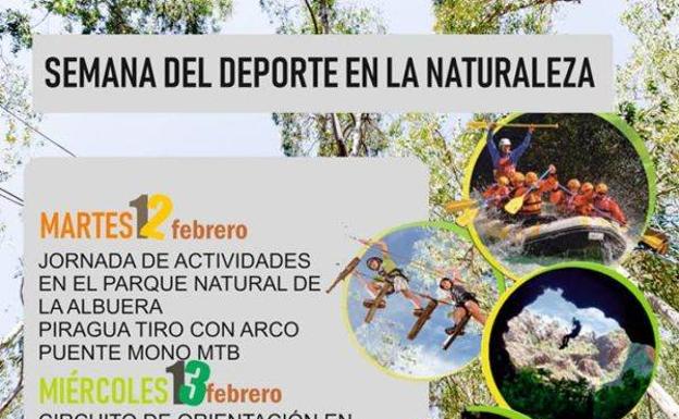 Pistoletazo de salida de la 'Semana del deporte en la naturaleza'