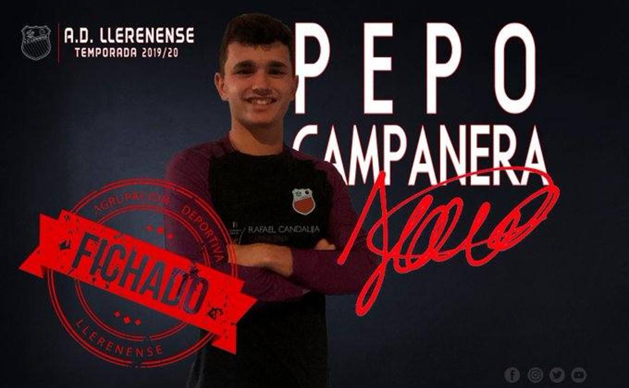 Pepo Campanera se incorpora al Llerenense
