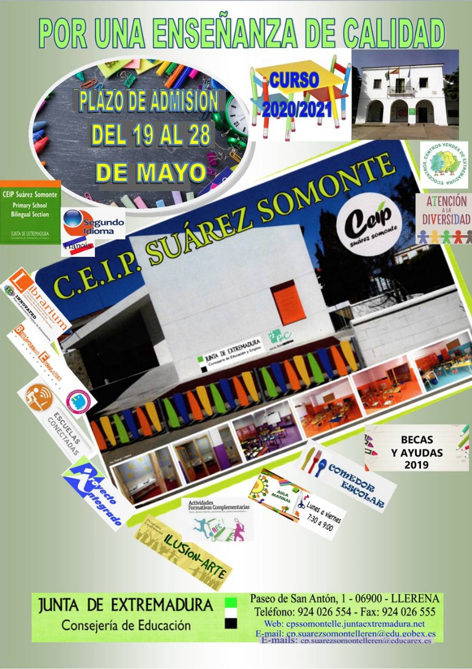 El Suárez Somonte abrirá el 19 de mayo las inscripciones para el próximo curso
