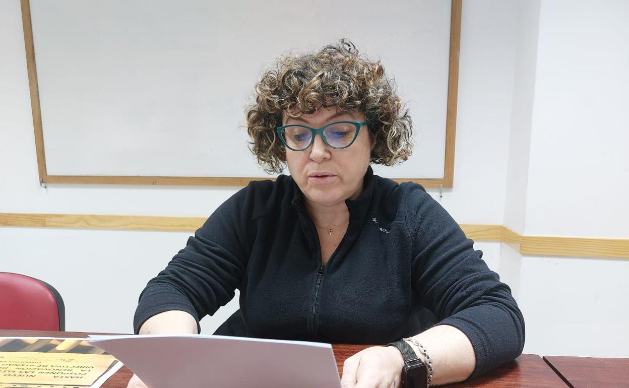 Marisa Jiménez, presidenta en funciones de AFENAD.