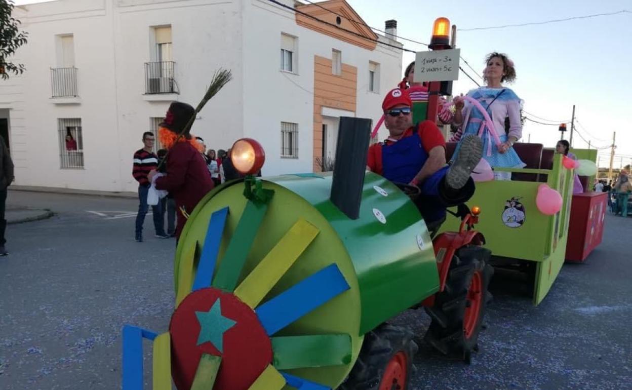 Desfile de carnaval en 2020.