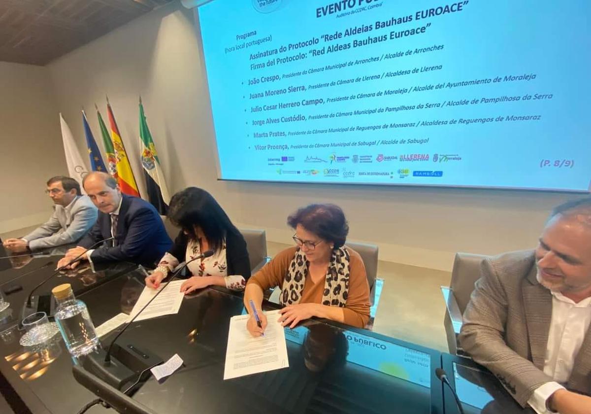 Llerena ocupa la vicepresidencia de la Red de Aldeas para el Futuro-Aldeas Bauhaus EUROACE
