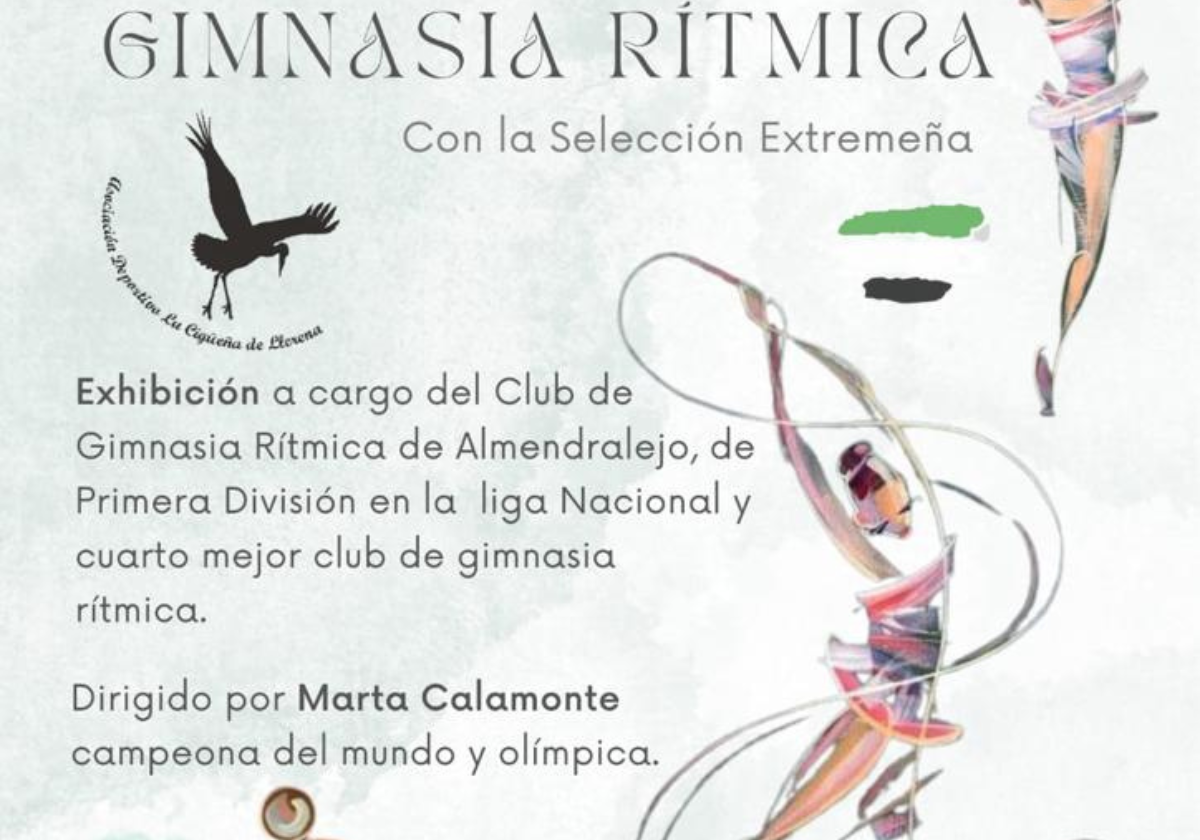 Este viernes, exhibición de gimnasia rítmica de la Selección Extremeña en Llerena