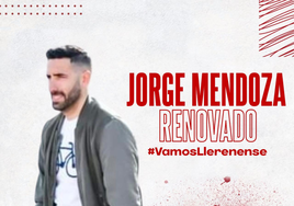 Jorge Mendoza renueva con el Llerenense