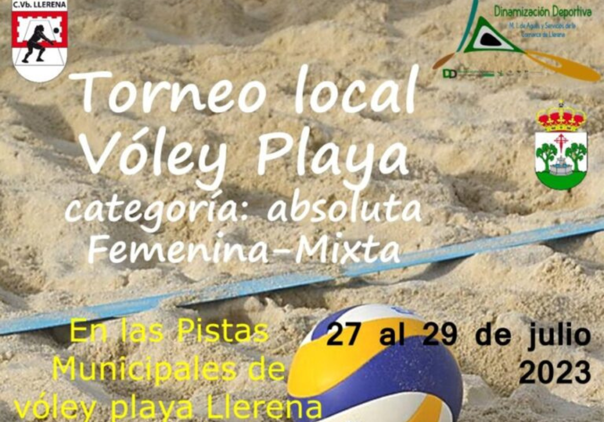 Llerena celebra su Torneo de Vóley Playa