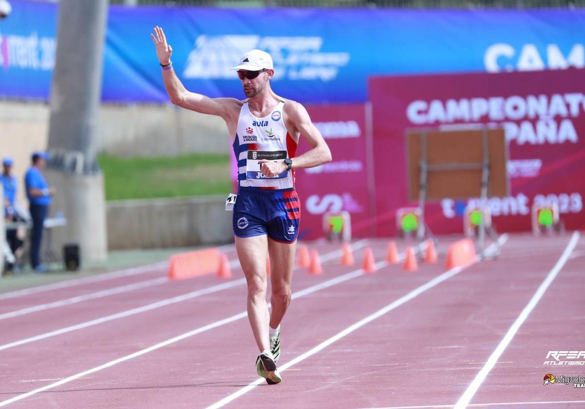 Álvaro Martín, campeón de España en 10.000 metros