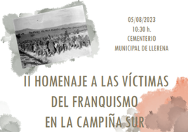 El cementerio municipal acoge el segundo homenaje a las víctimas del franquismo en la Campiña Sur