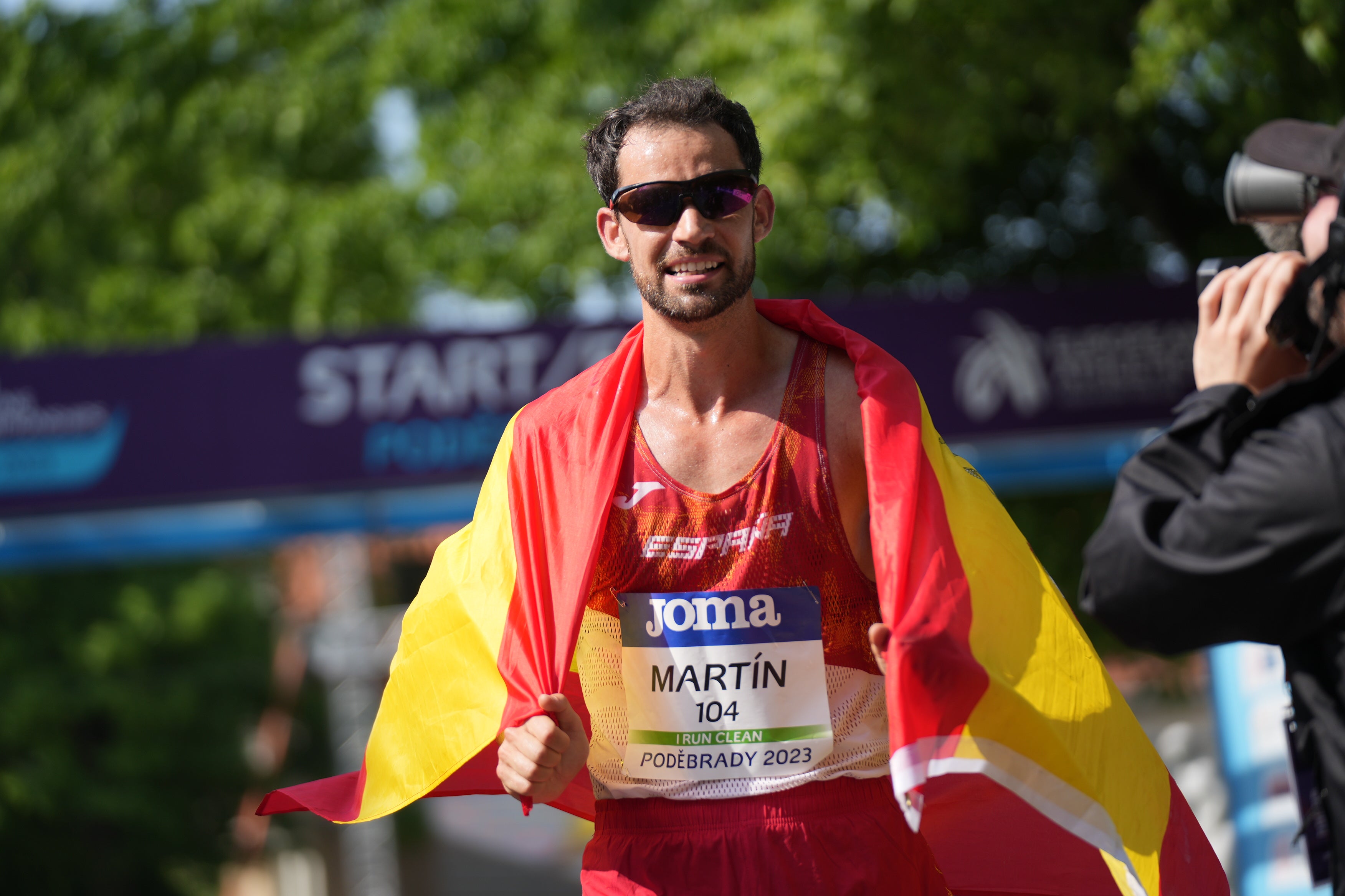 Álvaro Martín inicia su participación en el Mundial de Budapest