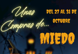 El comercio llerenense participa en la celebración de Halloween
