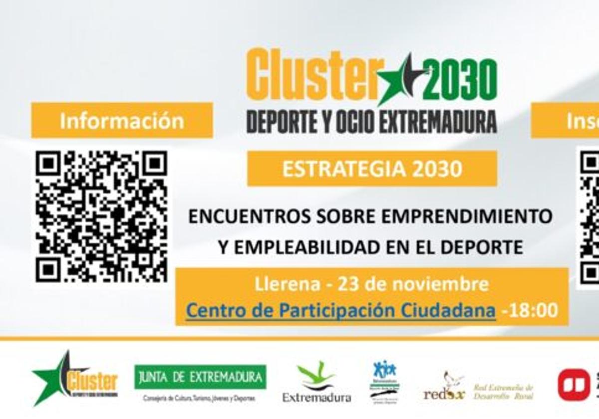 Llerena acogerá un encuentro regional sobre 'Emprendimiento y empleabilidad en el deporte'