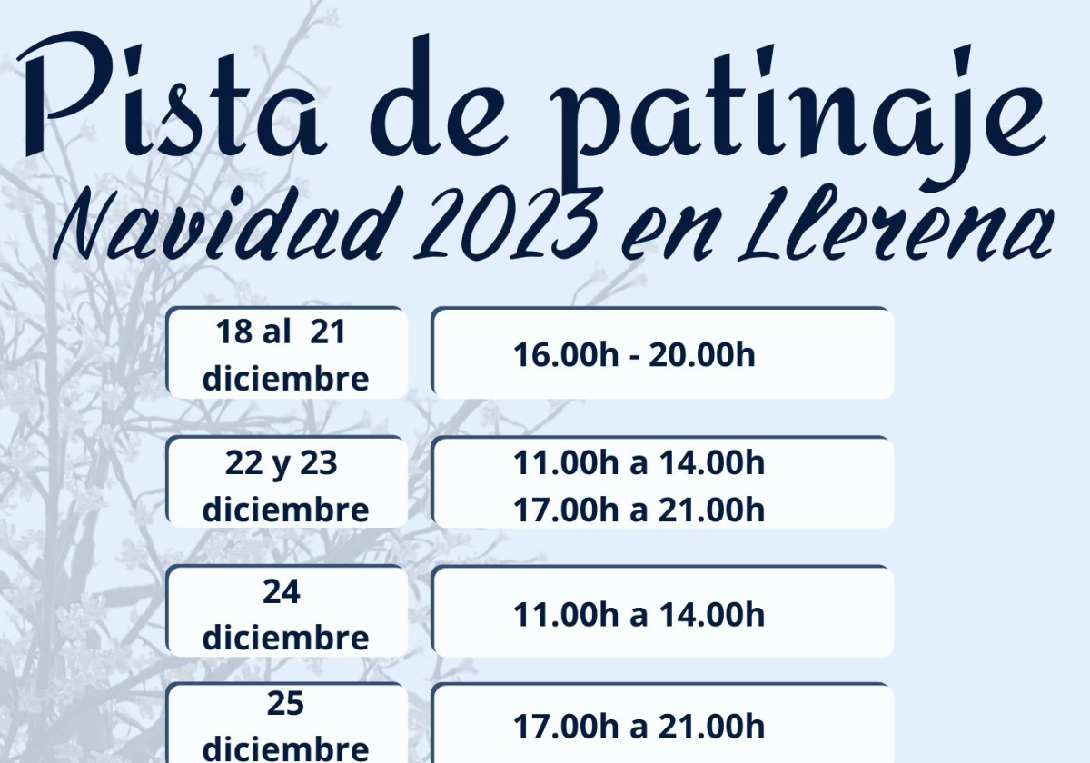 La plaza de España contará con una pista de patinaje durante las fiestas navideñas