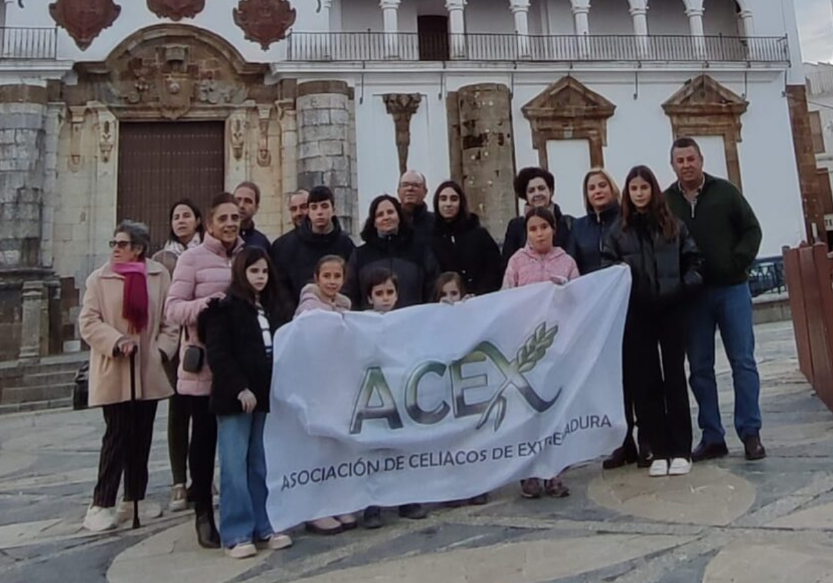 Llerena recibe a la Asociación de Celíacos de Extremadura en su encuentro navideño