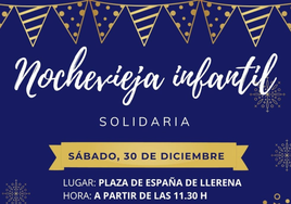 Este sábado, Nochevieja Infantil Solidaria