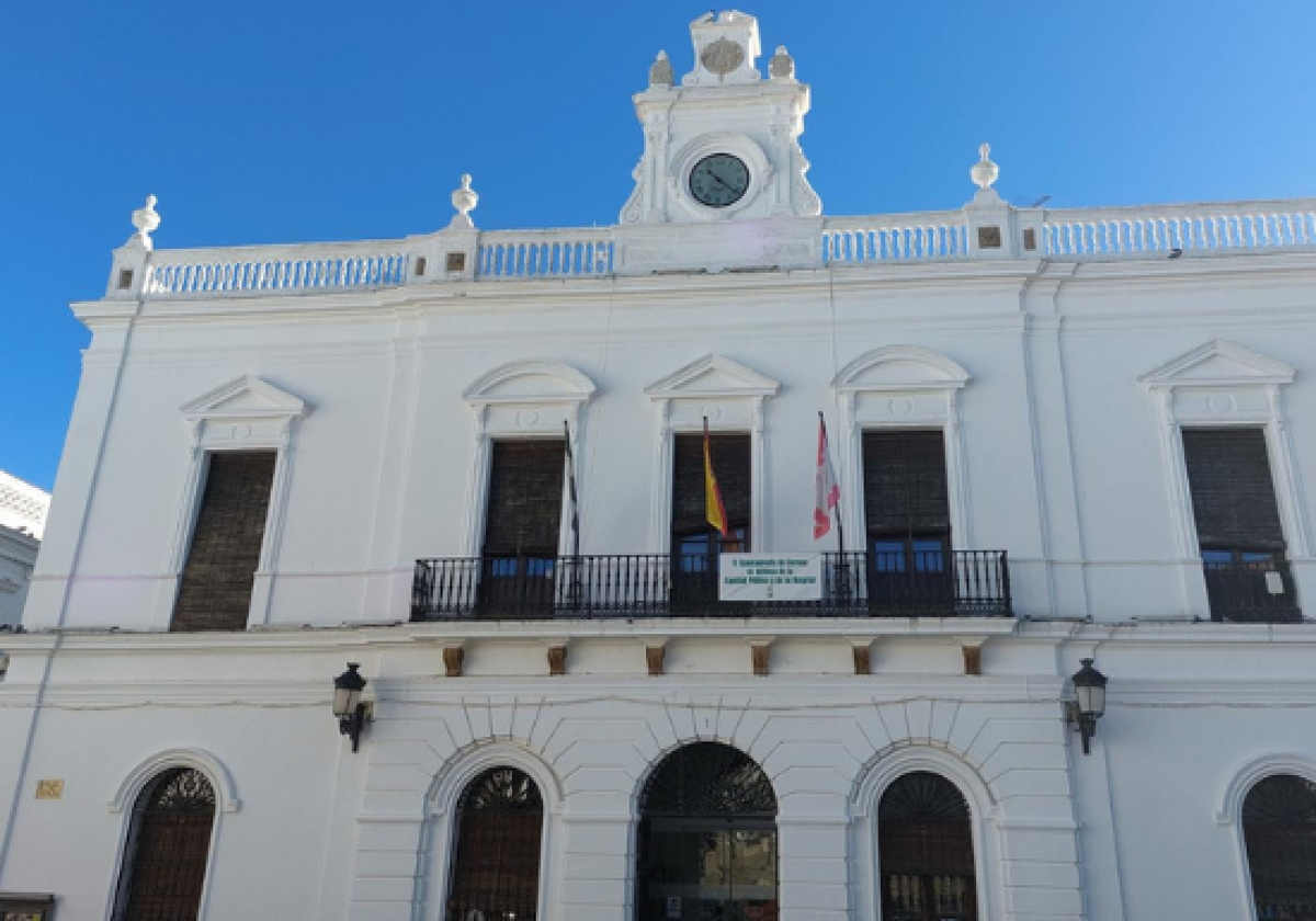 Imagen de archivo del ayuntamiento de Llerena.