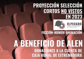 Este sábado, proyección benéfica de cortos no vistos de 'El Pecado'