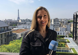 Marisa Rodríguez Palop, durante su etapa en París.