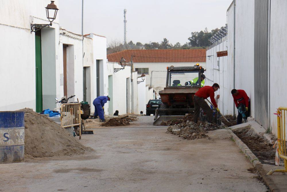 Pavimentación en acerados 