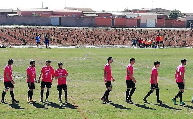 Salida del equipo al terreno de juego 