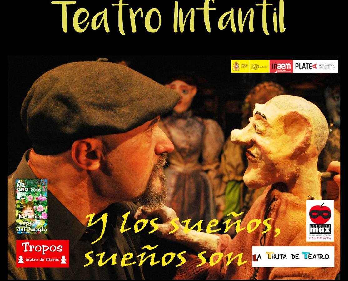Sala Guirigai y Teatro Monumental programan este sábado obras de teatro para niños