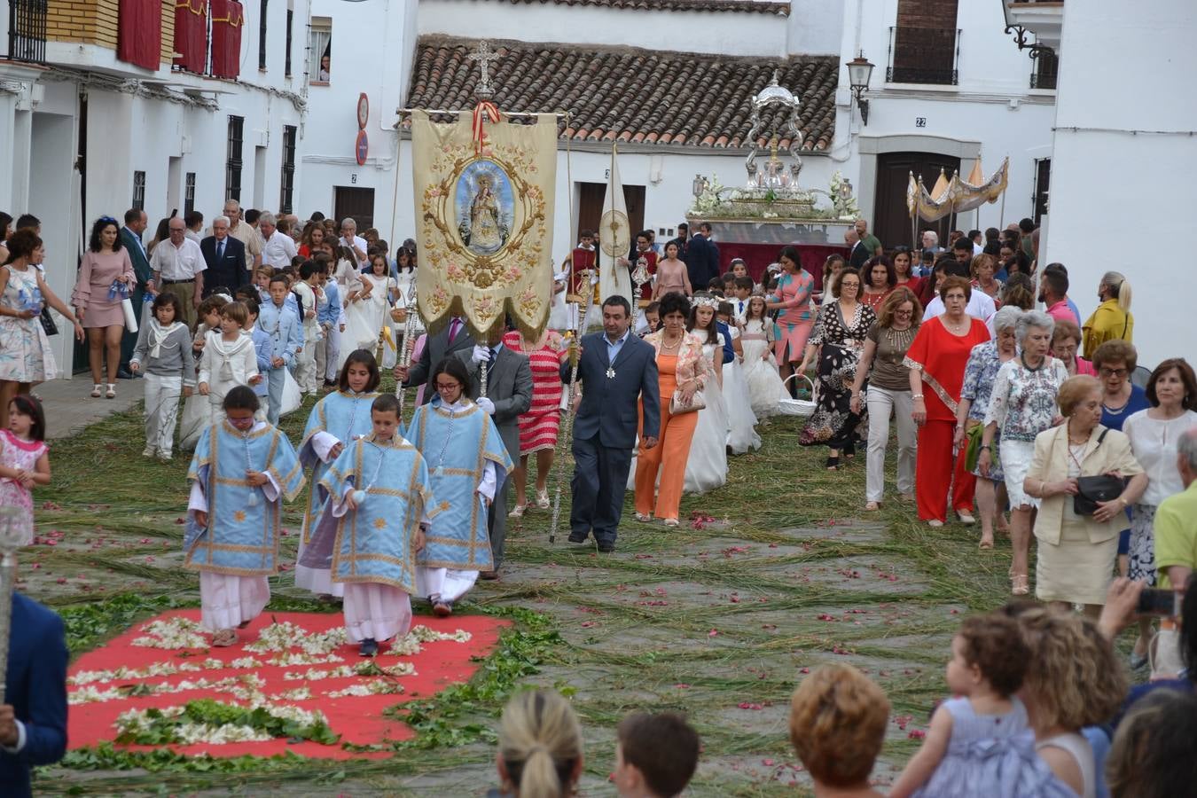 Otro momento de la procesión 