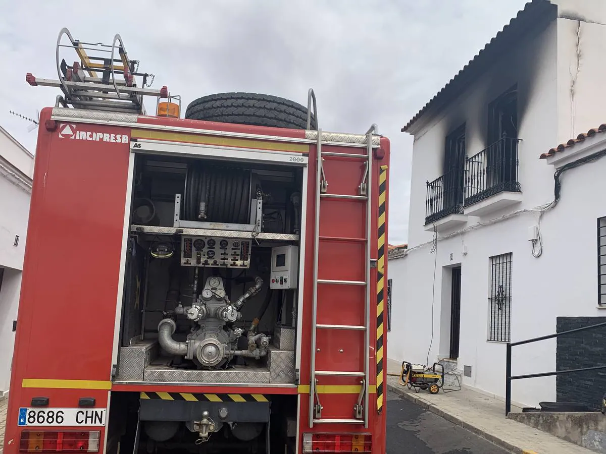 La Casa quemada en la calle San Cristóbal 