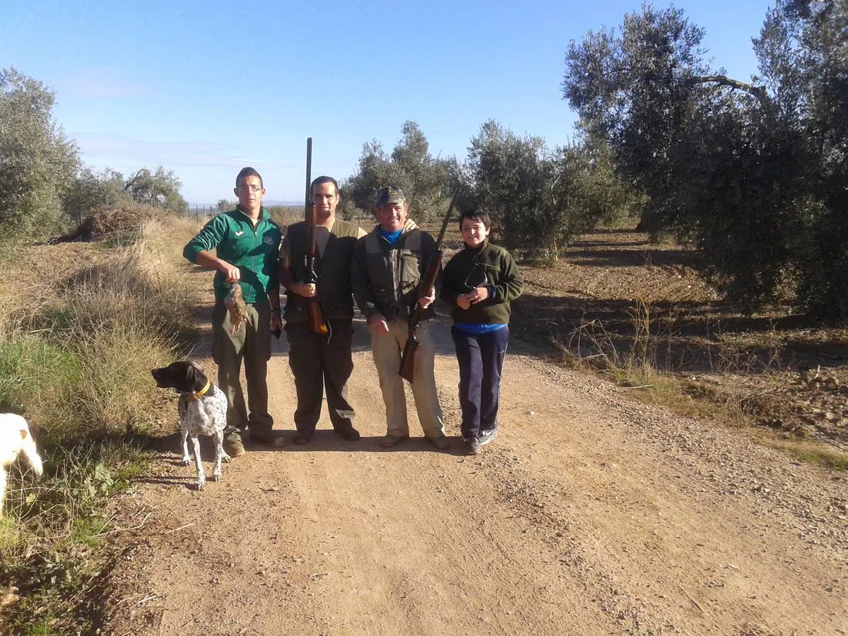 Jornada de caza en el coto social 