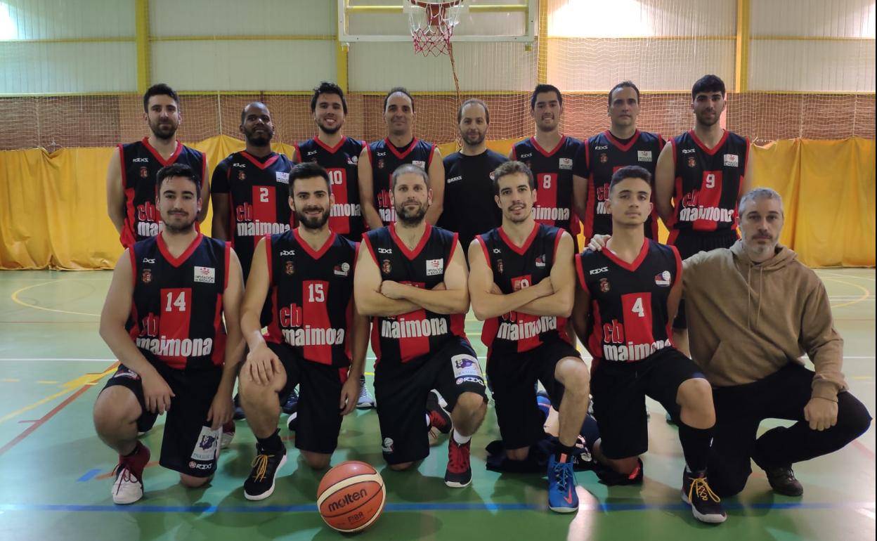 Plantilla 19/20 justo antes del partido frente a Oliva