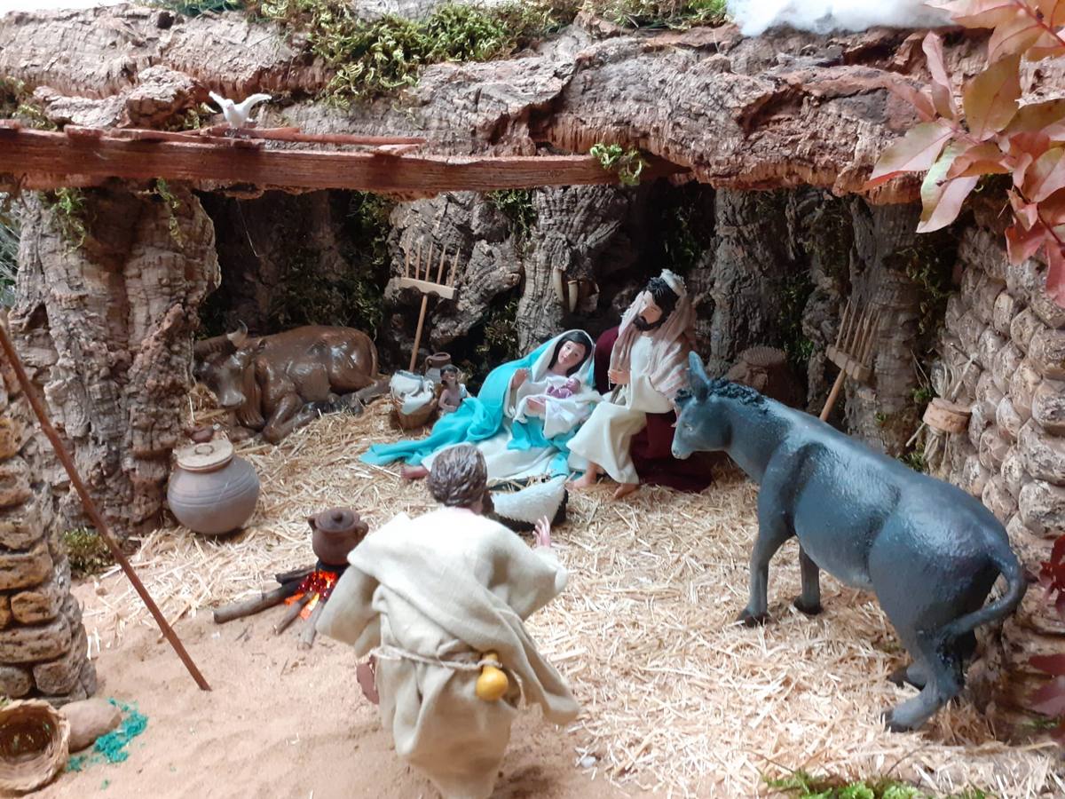Pesebre del belén ganador 