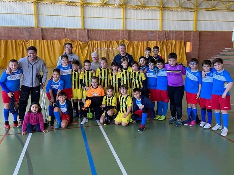 los más pequeños también disfrutaron de un gran partido
