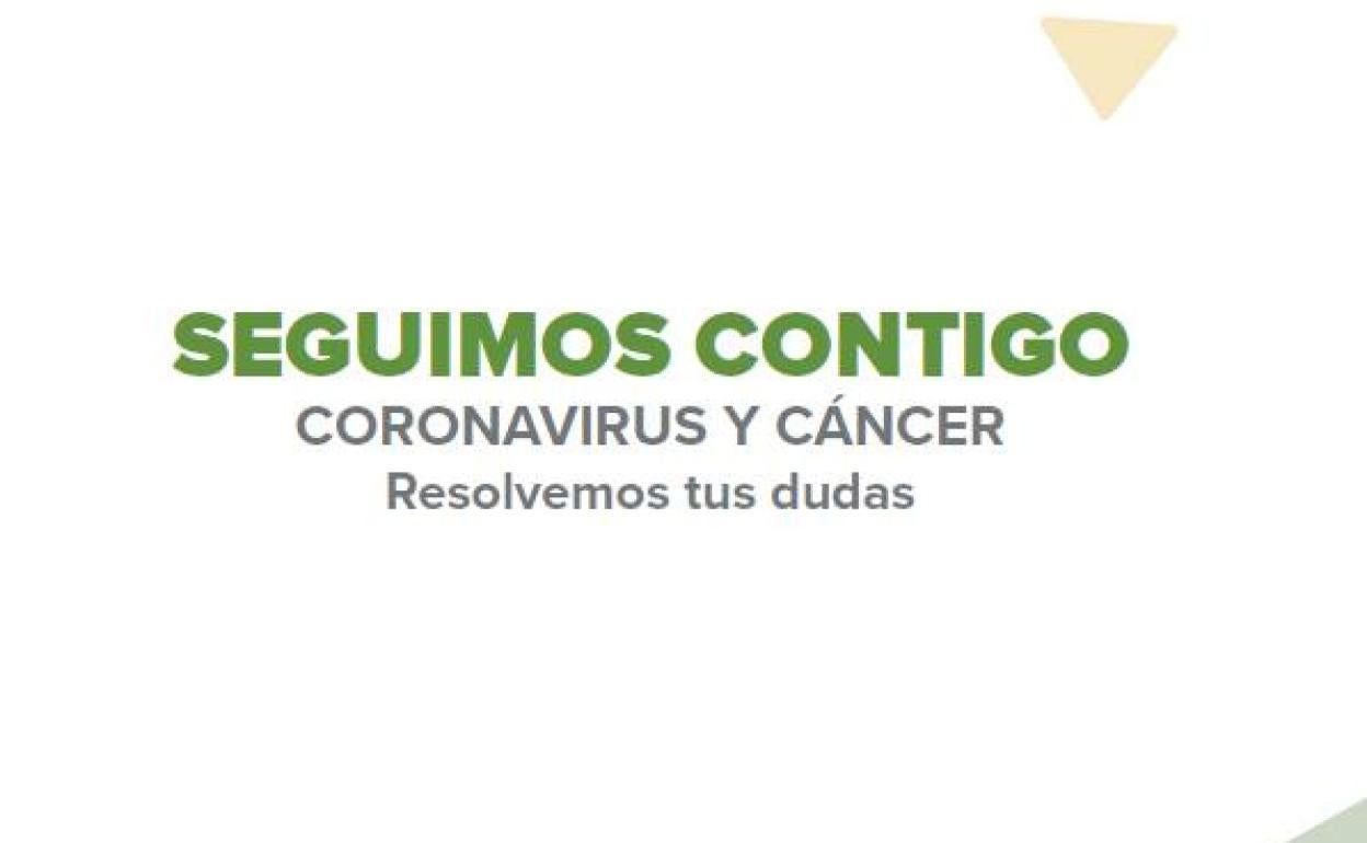 La AECC responde a las dudas de pacientes con cáncer respecto al COVID-19