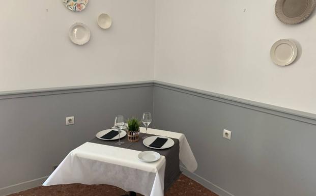 Un rin´ón del nuevo comedor 