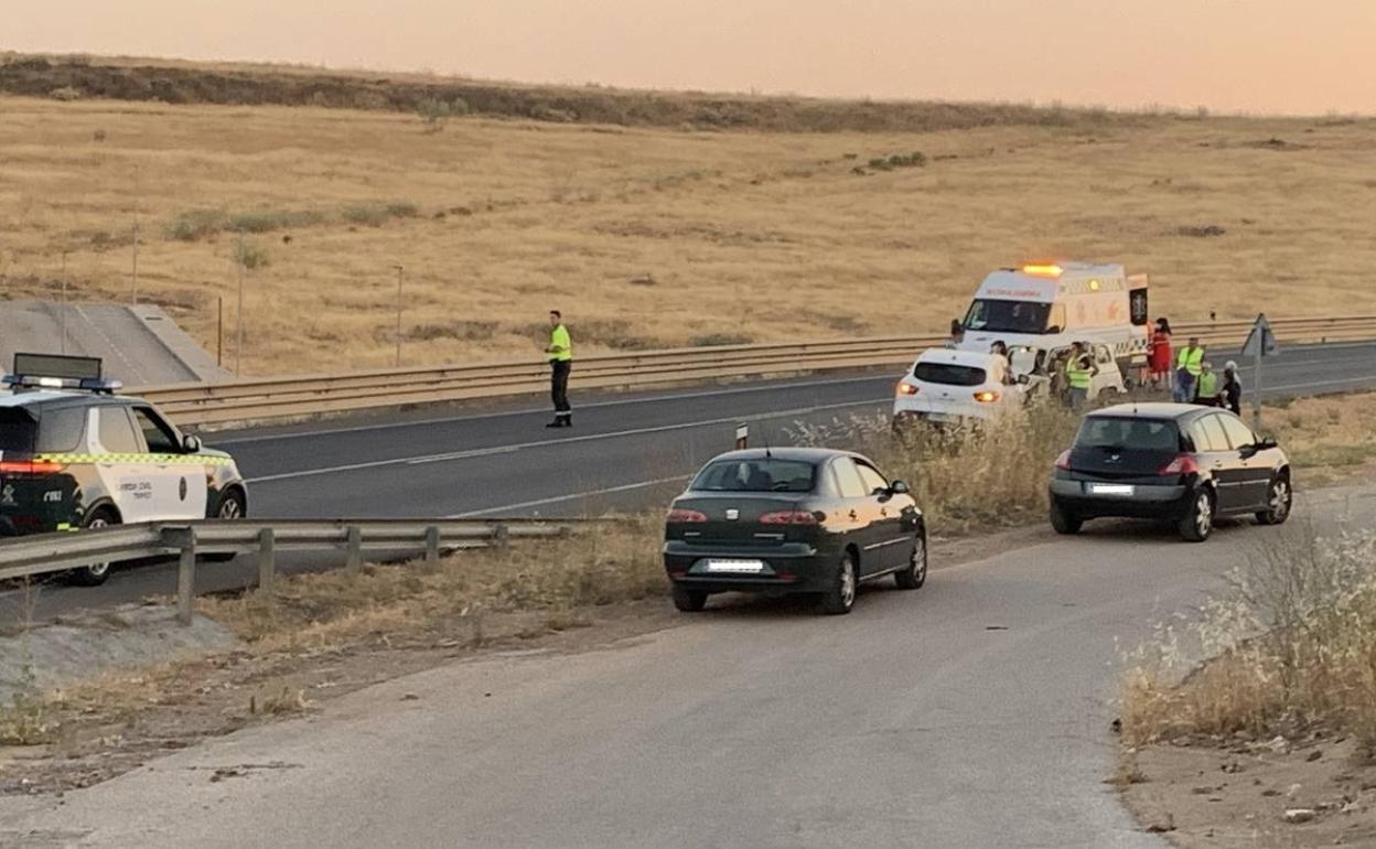 Lugar del accidente 
