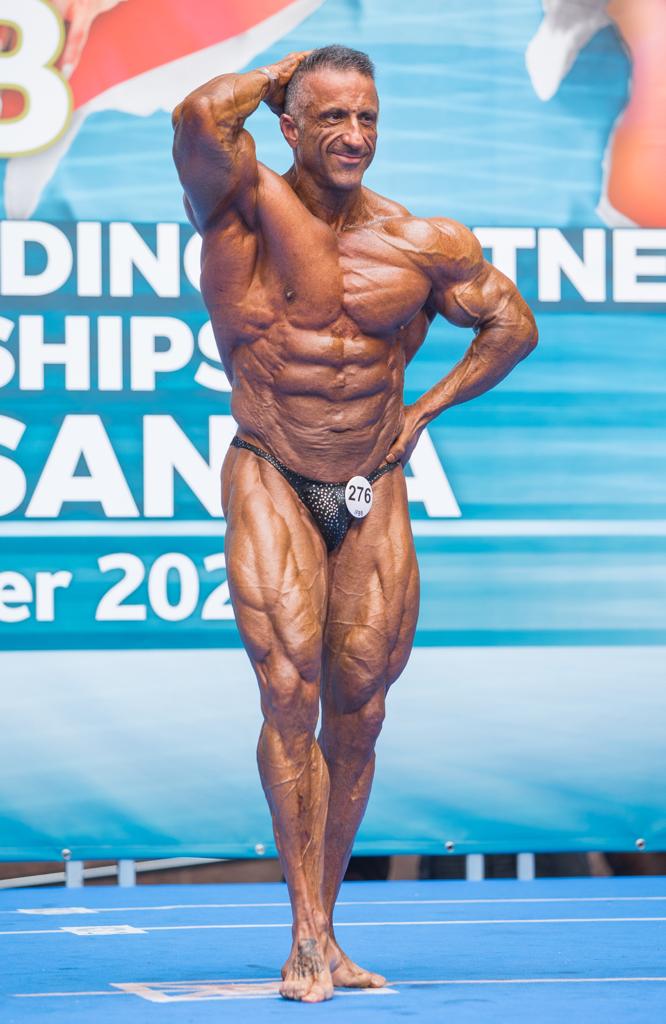 Disfrutando en plena competición. Enhorabuena Ortiz 