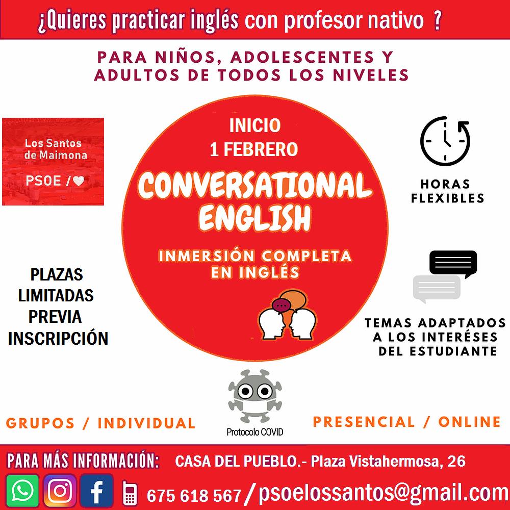 Cartel de las clases 