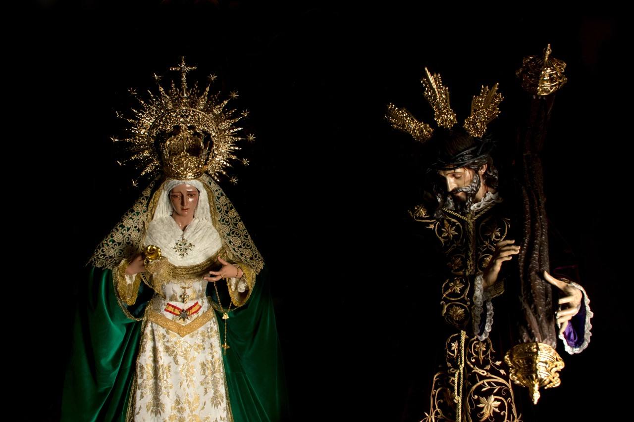 Imagen del Nazreno y la Esperanza 