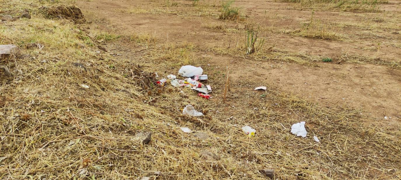 Lugar donde se asentaba el campamento