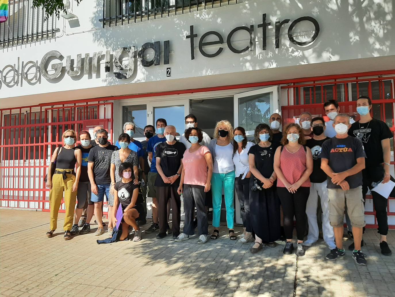 Asistentes a esta Jornada del Ciucuito de Teatro Ibérico en torno a Hamlet 