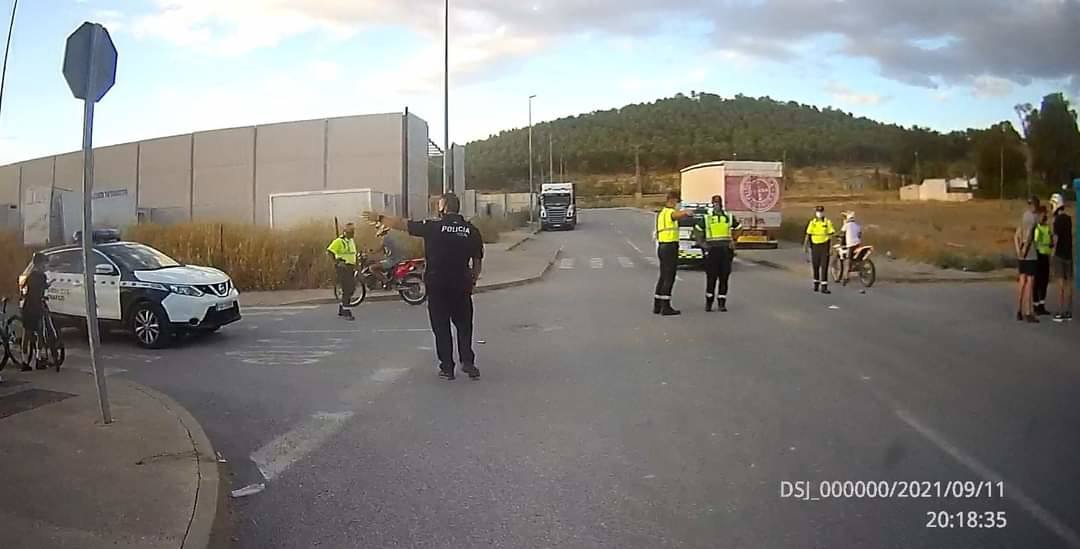 La concentración fue dispersada en unos minutos 